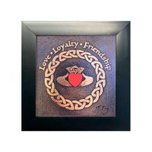 Load image into Gallery viewer, Copper Claddagh frame