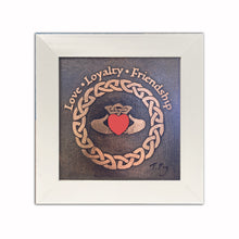 Load image into Gallery viewer, Copper Claddagh frame