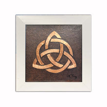 Load image into Gallery viewer, Copper Triquetra frame