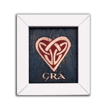 Load image into Gallery viewer, Red celtic copper heart
