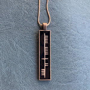 Clann / Family Ogham Necklace