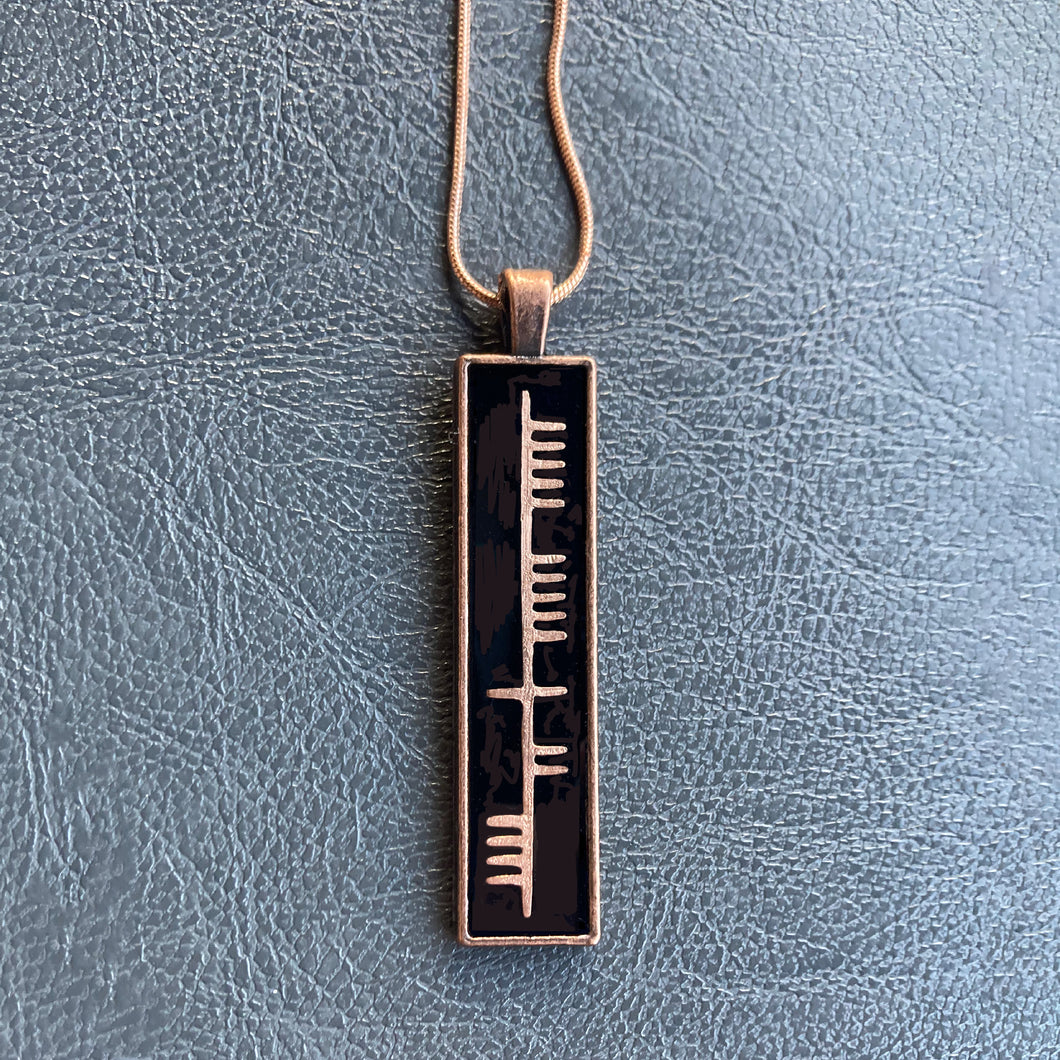 Clann / Family Ogham Necklace