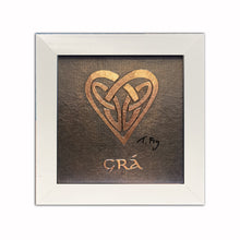 Load image into Gallery viewer, Grá copper celtic knot heart

