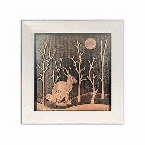 Copper Irish hare frame